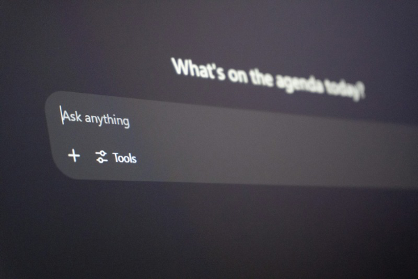 The interface of ChatGPT