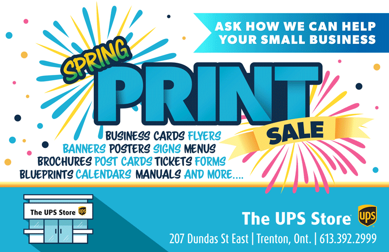 2022 Spring Savings Sale The UPS Store in Quinte West
