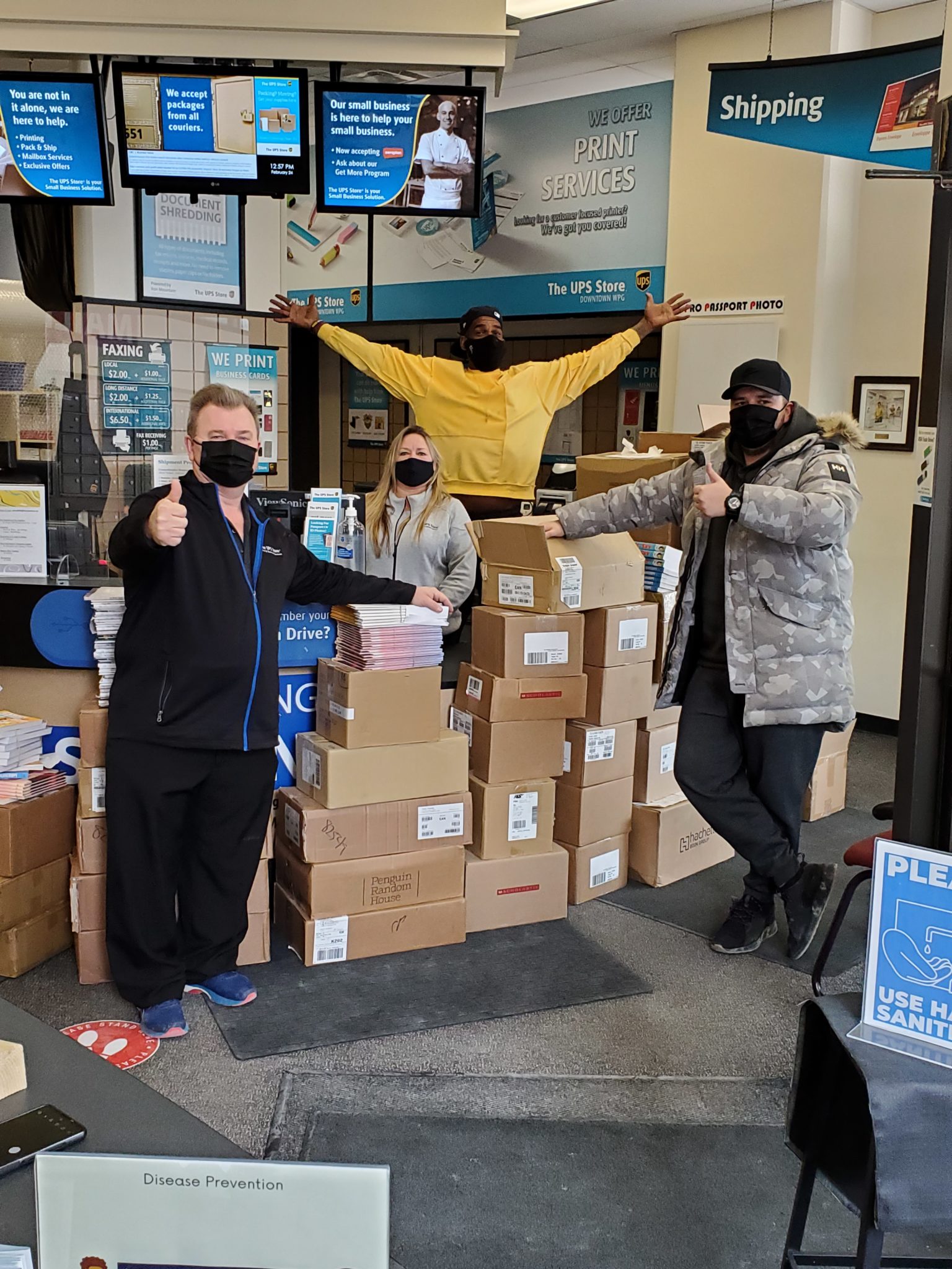 About The UPS Store 496, 3 363 Broadway, At Carlton Street, Winnipeg