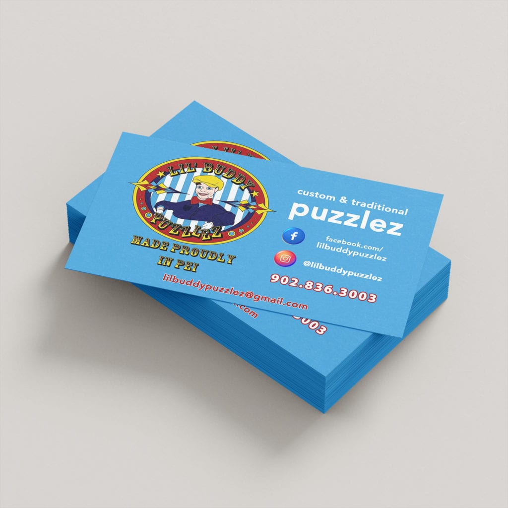 Print super premium 18pt business cards in Charlottetown PEI