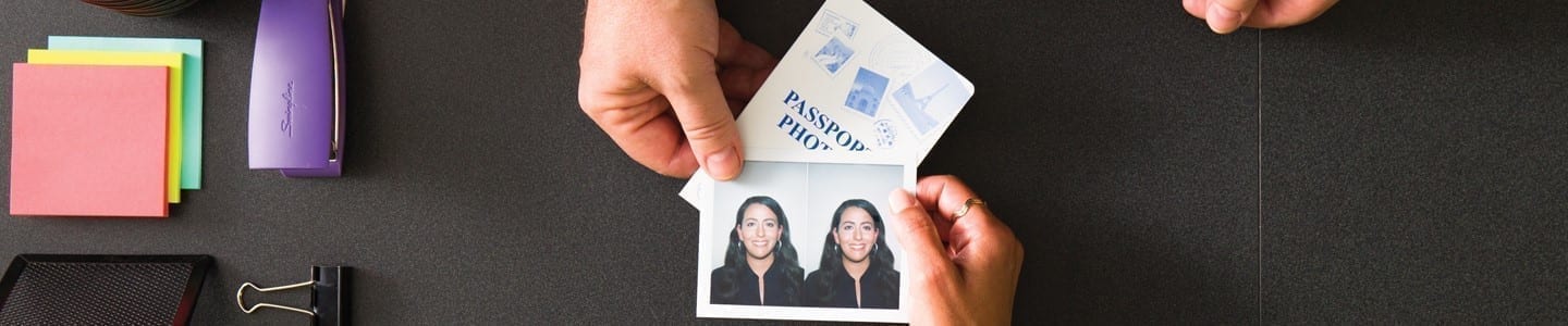 We offer passport and Id photo service