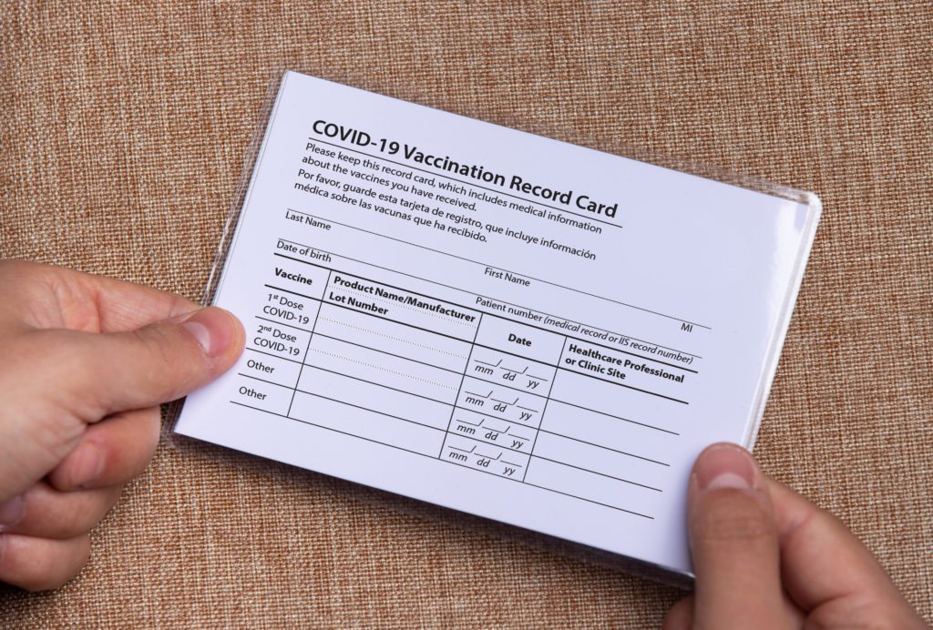 You Laminate Your COVID-19 Vaccination Record? The UPS Store